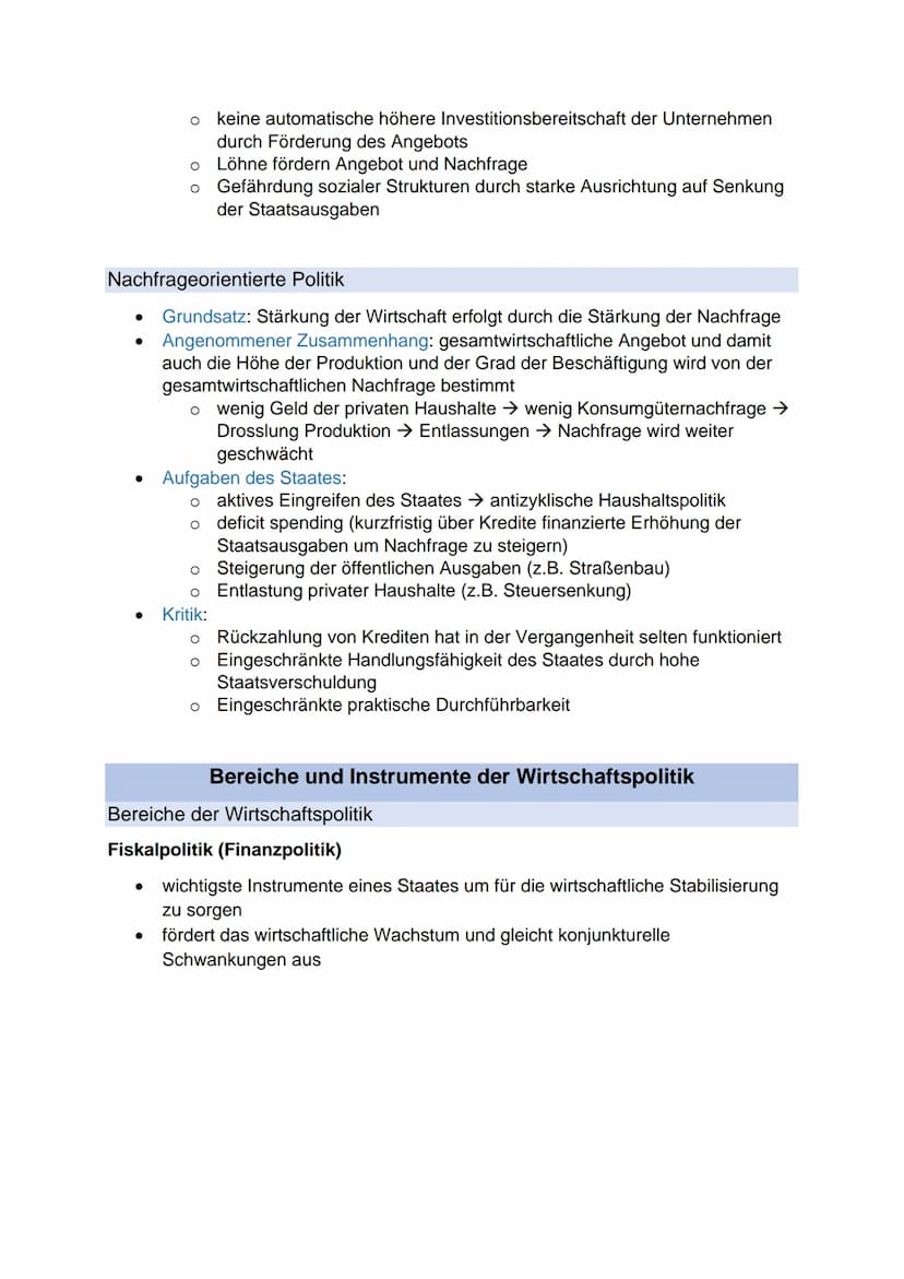●
Phasen des Konjunturzyklus
Aufschwung
●
●
●
●
Boom
●
●
●
●
●
●
●
●
WIRTSCHAFTSPOLITIK
Konjunktur und Wirtschaftsschwankungen
gibt die wirt