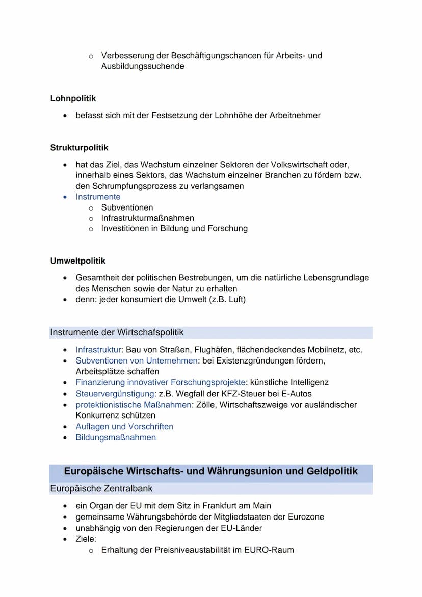 ●
Phasen des Konjunturzyklus
Aufschwung
●
●
●
●
Boom
●
●
●
●
●
●
●
●
WIRTSCHAFTSPOLITIK
Konjunktur und Wirtschaftsschwankungen
gibt die wirt