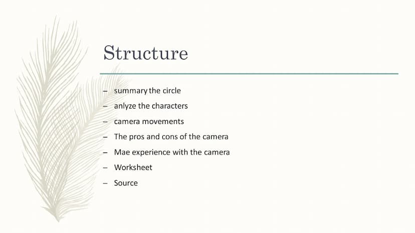 
<h2 id="summary">Summary</h2>
<p>"The Circle" is a film that follows the story of Mae Holland, a recent college graduate who lands a job at