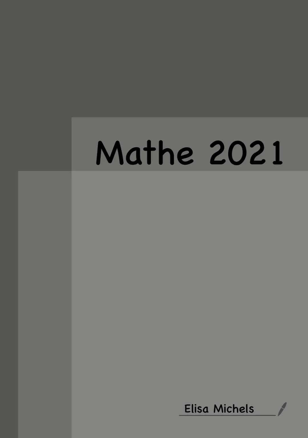 Mathe 2021
Elisa Michels → Lösen von Gleichungen, Ungleichungen und Gleichungssystemen
Lineare Gleichungen Lösen
Wenn in einer Gleichung die