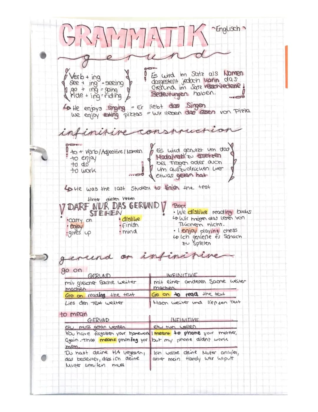 Gerundium vs Infinitiv: Lustige Übungen und Tipps für Englisch