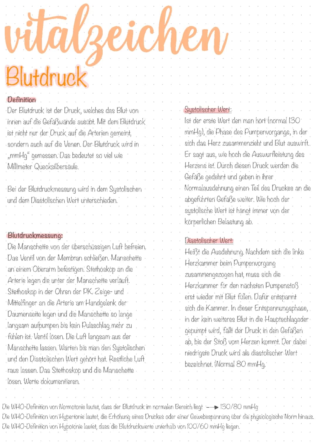 Vitalzeichen 