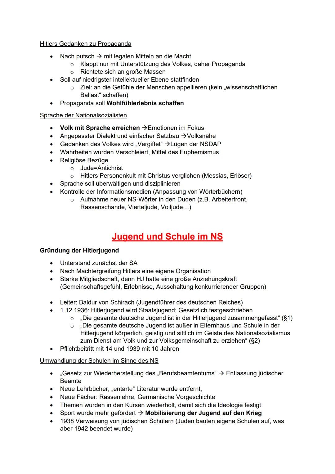 # Nationalsozialismus

## Errichtung der NS-Diktatur

30.Januar. 1933
Hitler wird zum Reichskanzler ernannt.

1.Februar. 1933
Der Reichspräs