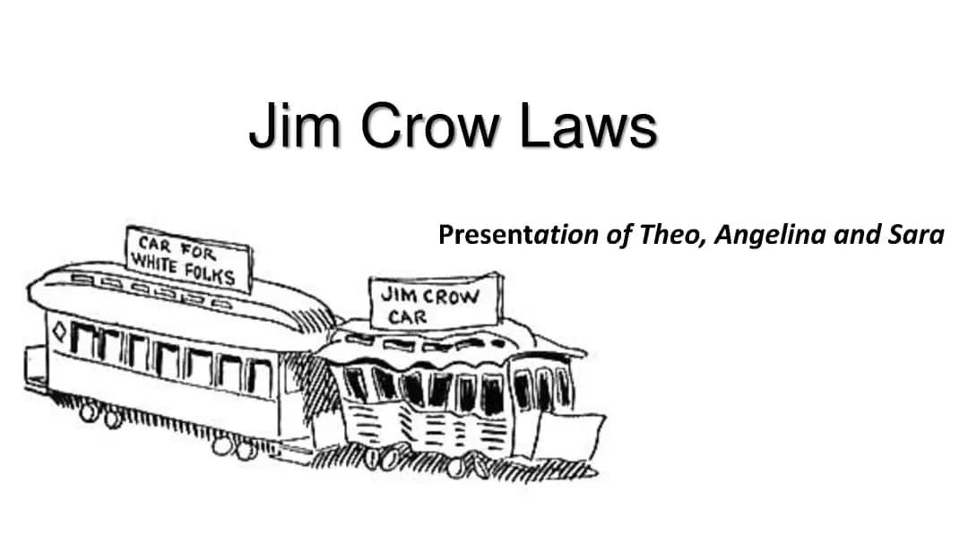 Jim Crow Laws Explained: Examples and History for Kids