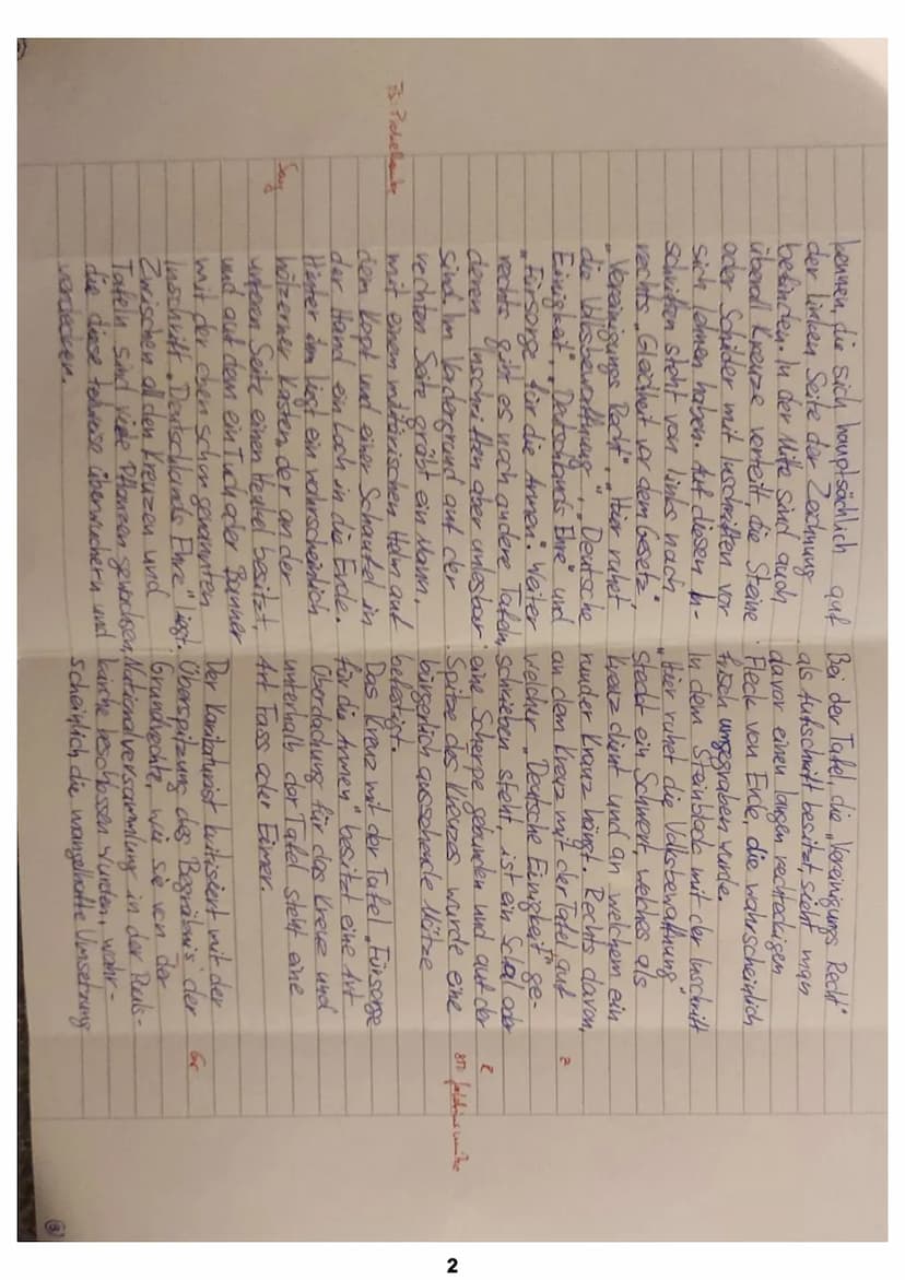 Q1.1 LK Geschichte |MI
Aufgabenstellung
Klausur Nr. 2
Interpretieren Sie die vorliegende Bildquelle, indem Sie
1. sie analysieren;
Hannah Ar