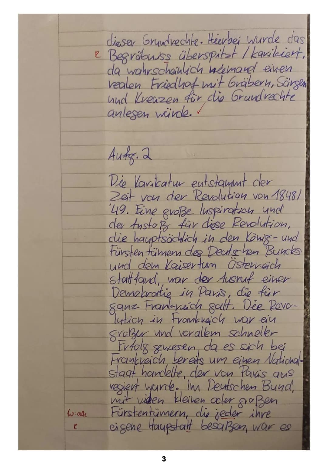 Q1.1 LK Geschichte |MI
Aufgabenstellung
Klausur Nr. 2
Interpretieren Sie die vorliegende Bildquelle, indem Sie
1. sie analysieren;
Hannah Ar