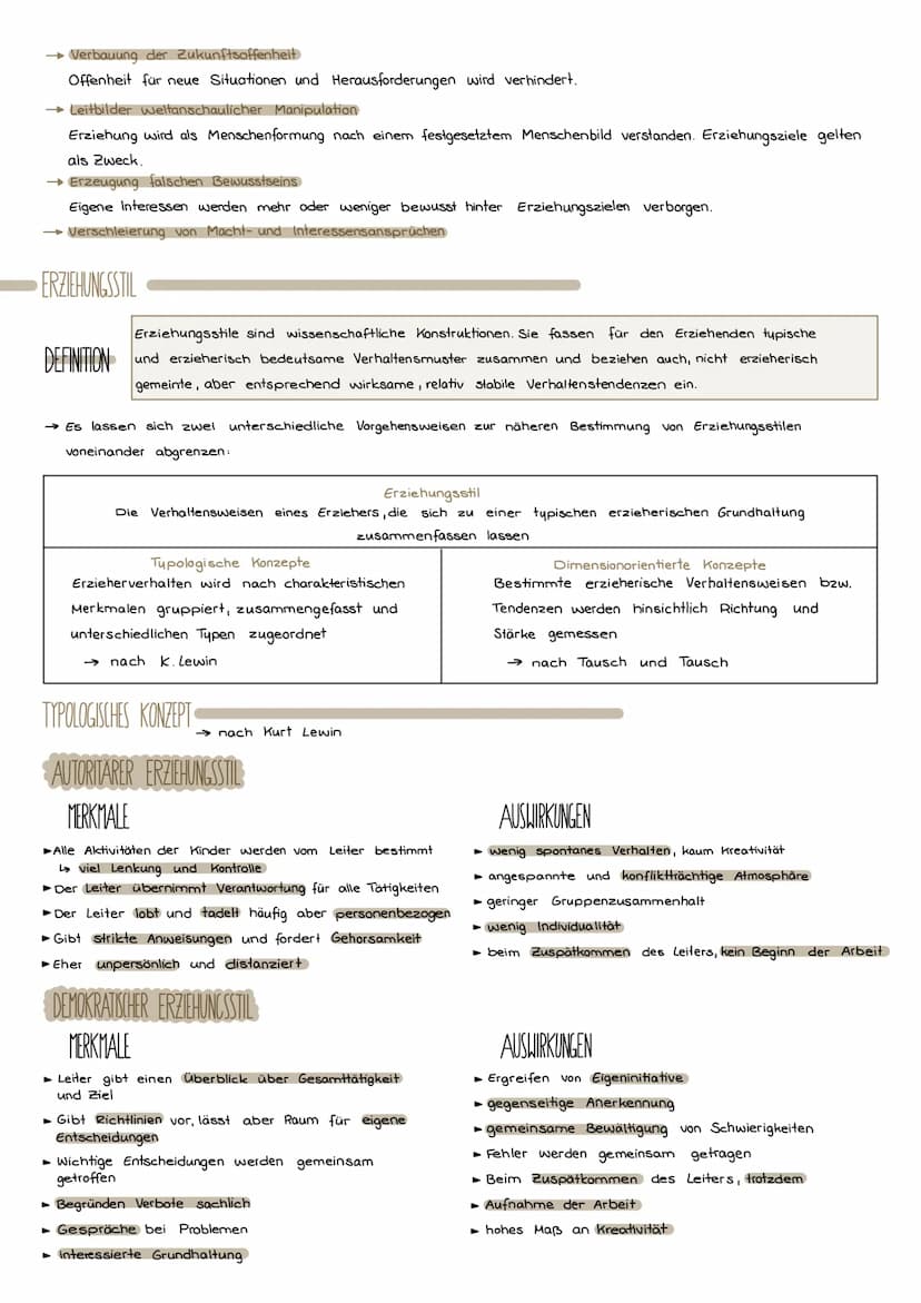 PÄDAGIK & PSYCHOLOGIE
bildung
und
erzichung
DEFINITION ERZIEHUNG
Erziehung ist ein soziales Handeln, welches bestimmte Lernprozesse bewusst 