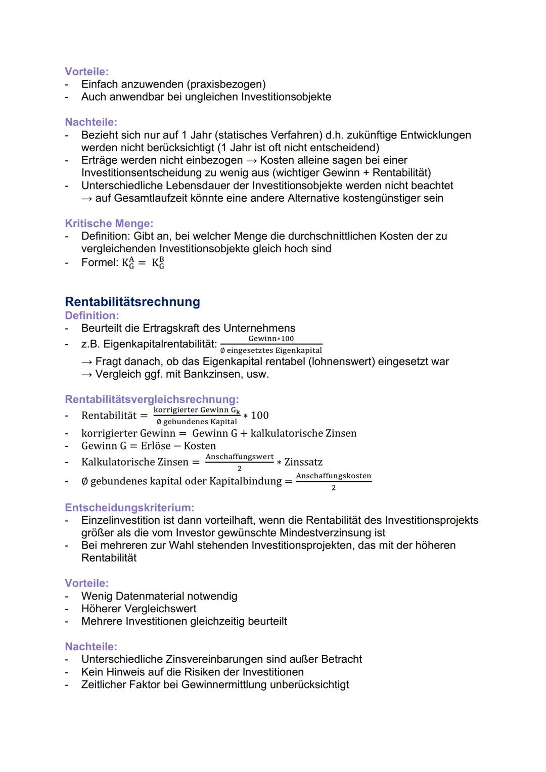 # BWL - Investition

Investitionsbegriff

Definition:

Investition ist die Verwendung finanzieller Mittel zur Beschaffung von
Vermögensgegen