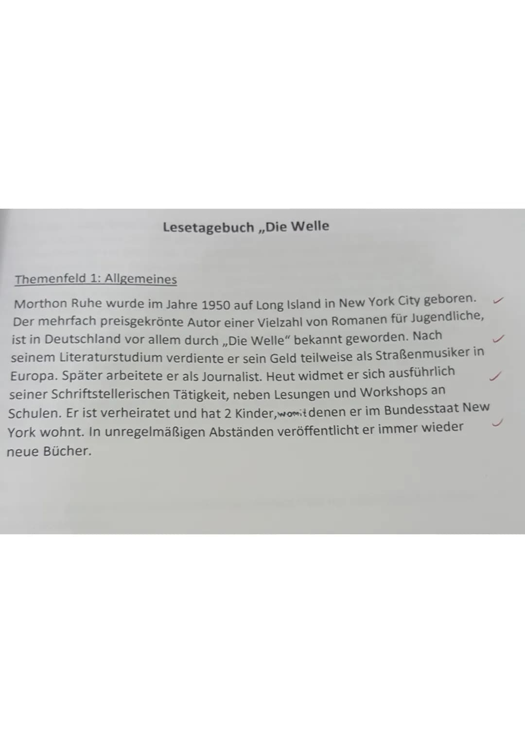 Themenfeld I -
Allgemeines
Autor
Inhalt
Recherche
Themenfeld II -
Die Charaktere
Charakterlandkarte
Monolog
Welle für Robert
Roberts Entw.
D