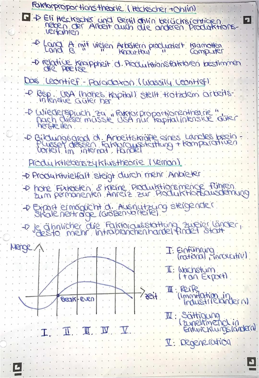 Faktorproportionentheorie, Außenhandelstheorien Ricardo & Leontief-Paradoxon einfach erklärt