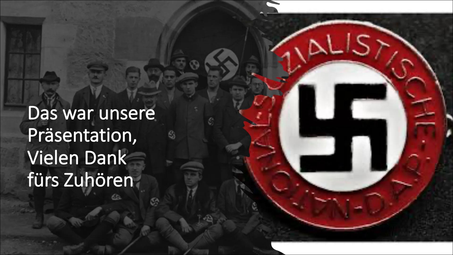 SOZIALISTISCH
5
C
A
Die
NSDAP
Nationalsozialistische
Deutsche Arbeiterpartei Inhaltsver-
zeichnis
• 1. Gründer der NSDAP
●
• 2. Vorsitz der 