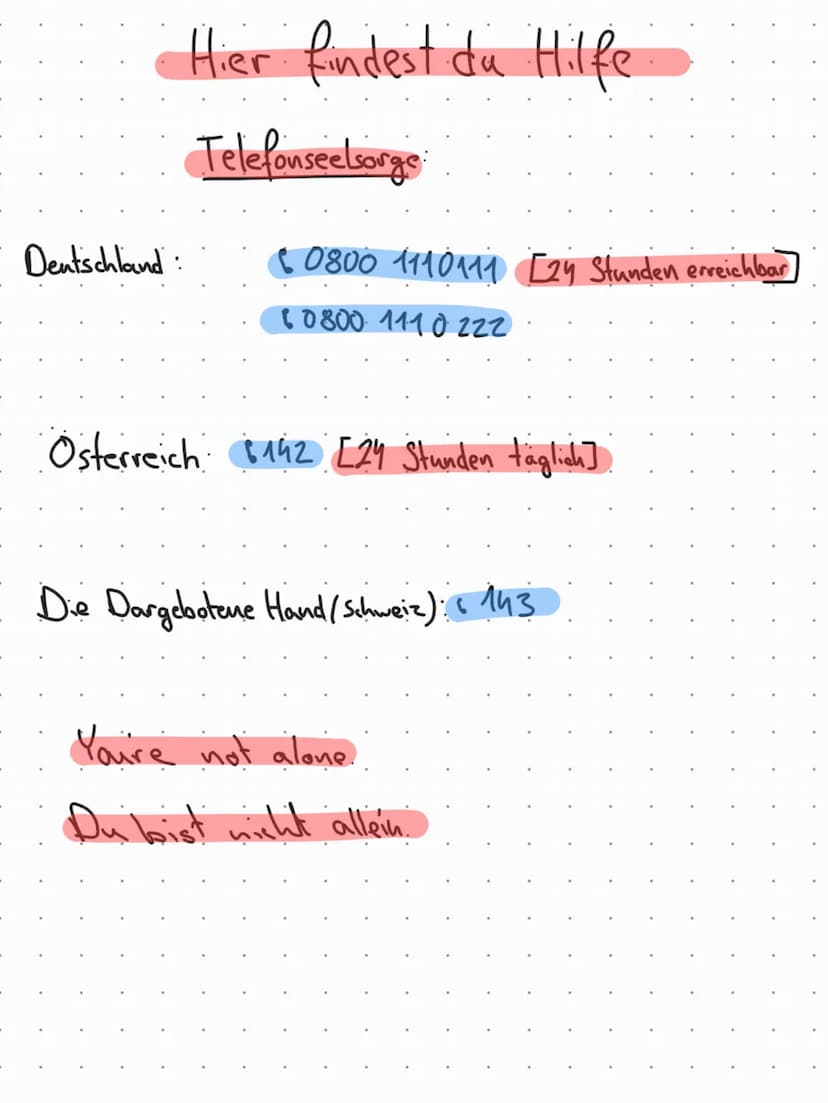 Wichtig
TW// self harm (culting, burning..., abuse, mental illness, Suicide
TW// Selbst verletzendes Verhalten, Missbrauch,
Geisteshrankheit