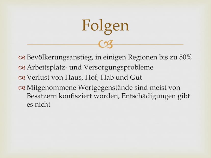 Flucht und Vertreibung
im und nach dem 2
Weltkrieg
2. Gliederung
CB
Flucht und Vertreibung im 2 Weltkrieg
Probleme während der Flucht
Folgen