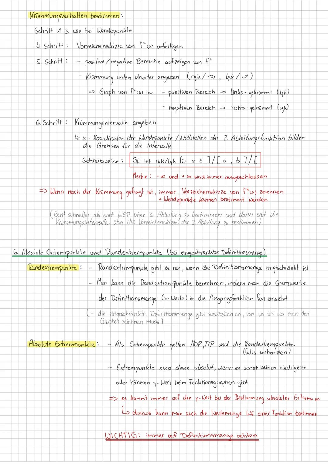 Themen:
- Symmetrie
- Schnittpunkte mit den Koordinatenachsen (Nullstellen, y-Achsenabschnitt)
- Global verlauf
- Monotonieverhalten (sms, s