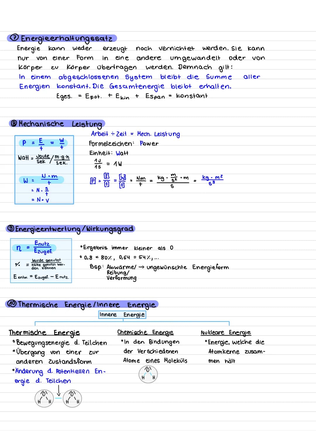 Energie formen
•Mechanische Energie
-Bewegungsenergie
-Höhenenergie
-Spannenergie
Elektrische Energie
-Blitz
-Elektromagnet
-Stromkreis
*Str
