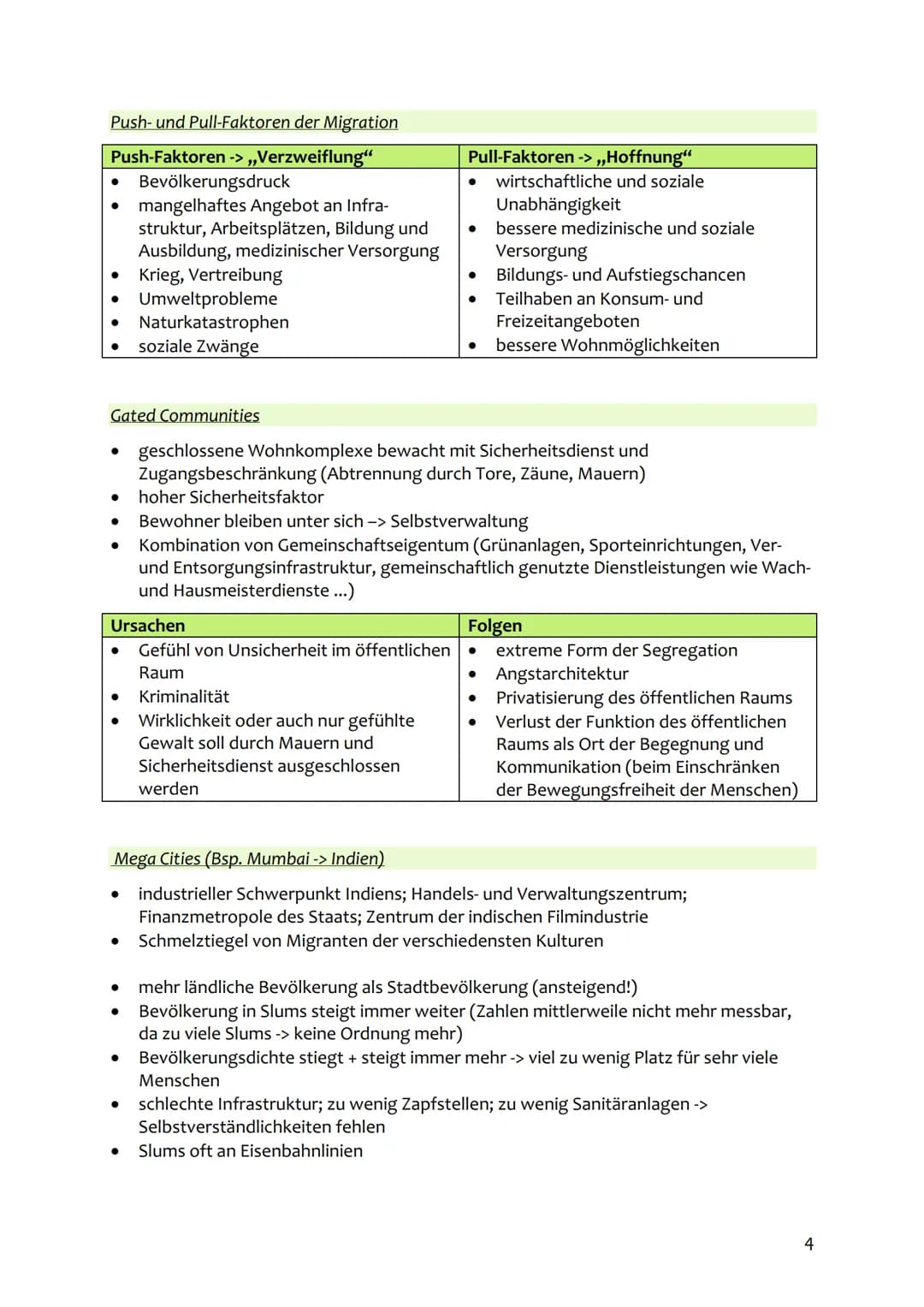 
<p>Der geographische Stadtbegriff umfasst sowohl qualitative als auch quantitative Merkmale. Qualitative Merkmale beziehen sich auf die nat