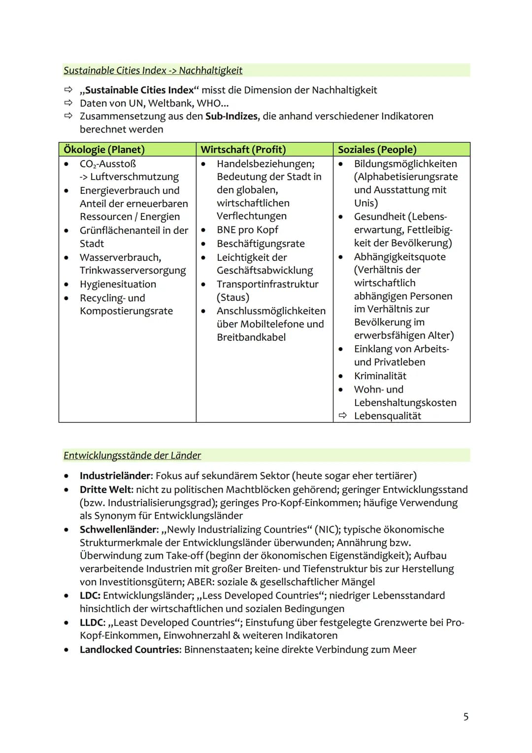 
<p>Der geographische Stadtbegriff umfasst sowohl qualitative als auch quantitative Merkmale. Qualitative Merkmale beziehen sich auf die nat