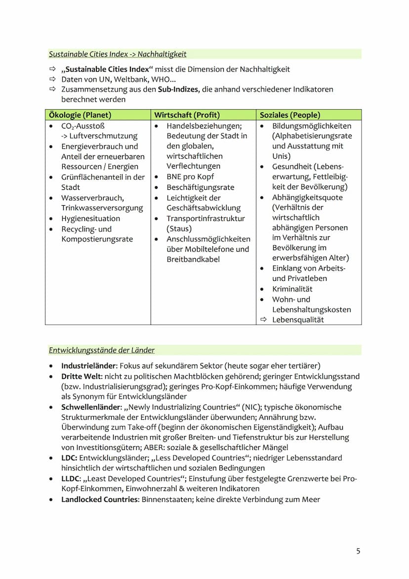 
<p>Der geographische Stadtbegriff umfasst sowohl qualitative als auch quantitative Merkmale. Qualitative Merkmale beziehen sich auf die nat