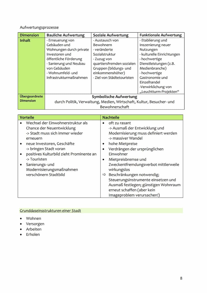 
<p>Der geographische Stadtbegriff umfasst sowohl qualitative als auch quantitative Merkmale. Qualitative Merkmale beziehen sich auf die nat