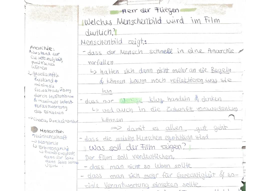 Herr der Fliegen Zusammenfassung und Interpretation - Film 2003, Philosophie und mehr