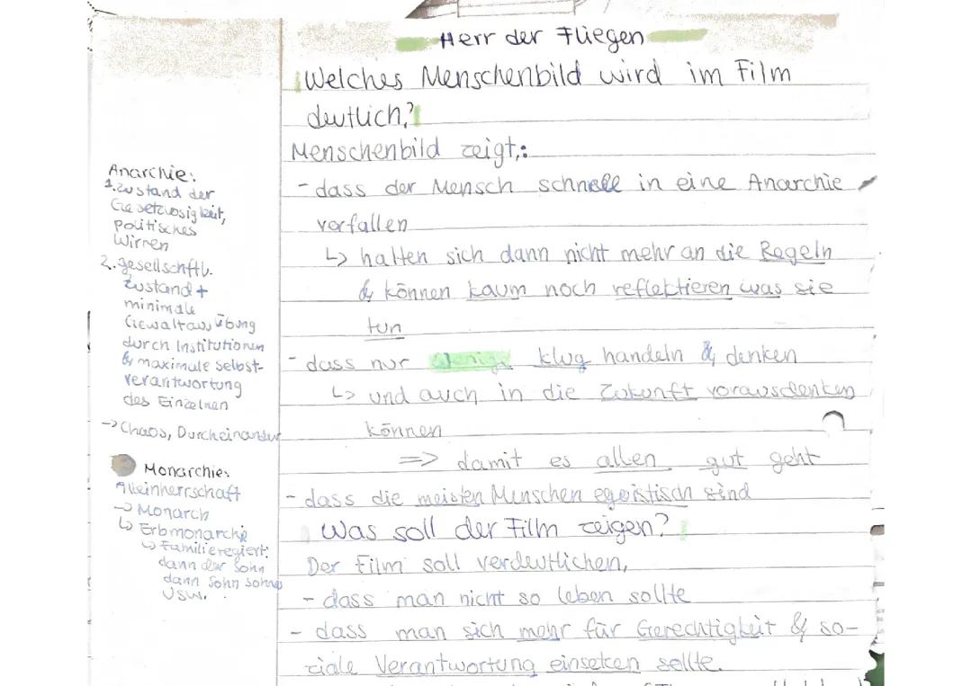 Herr der Fliegen Zusammenfassung und Interpretation - Film 2003, Philosophie und mehr