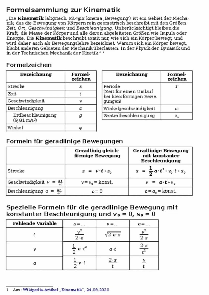 GLEICHFORMIGE
BEWEGUNG
Das Auto fährt immer gleich schnell und andert seine Geschwindigkeit nicht.
Im selben Zeitabschnitt wird immer diesel