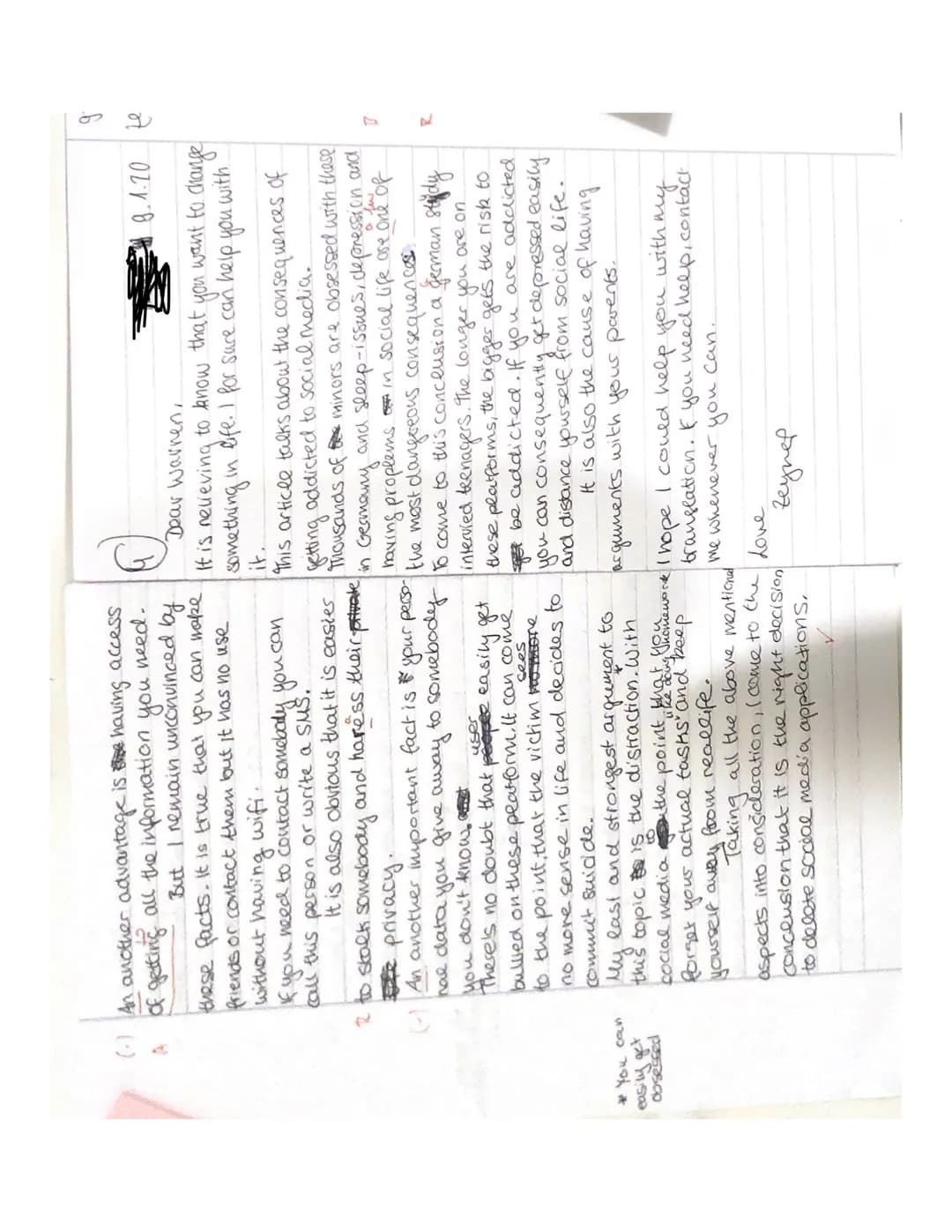 PART I (Text A)
Task 1 (Comprehension): Outline the reasons why Murray decided to deactivate his Facebook
account.
Task 2 (Analysis): Analyz