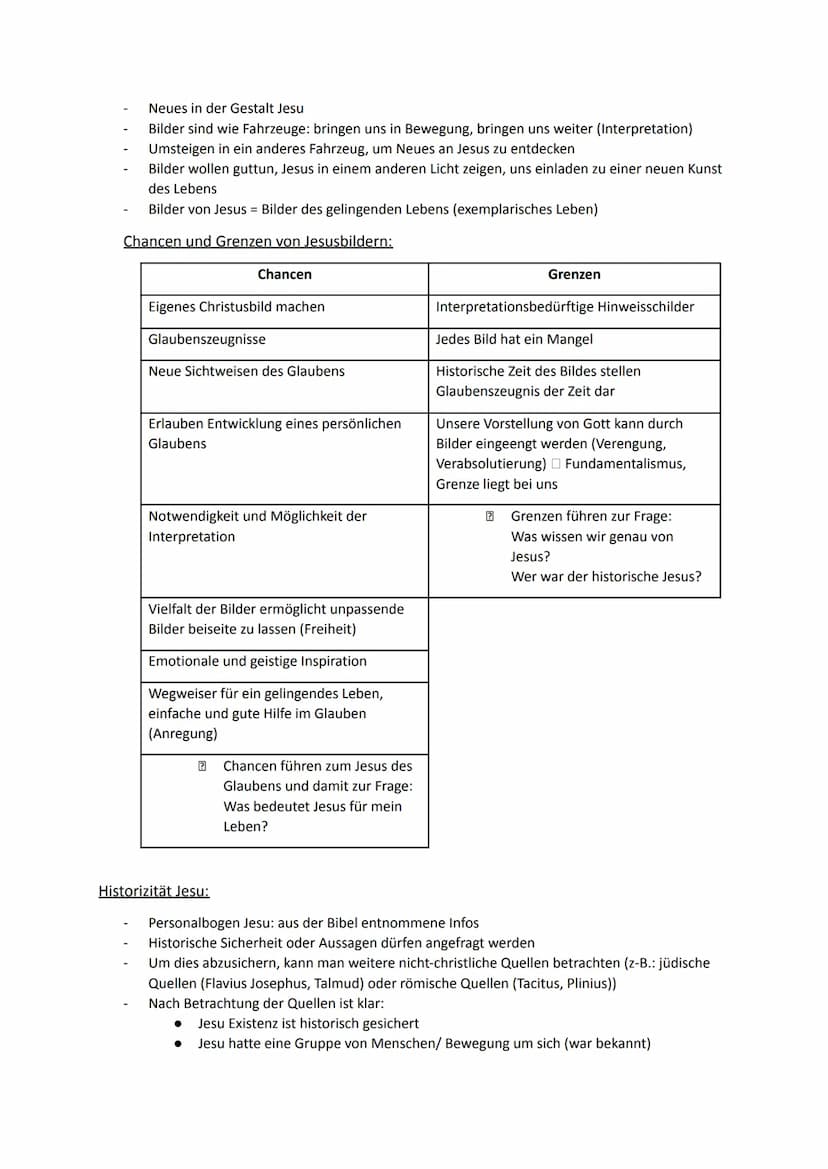 Religion Abiturstoff
Q1: Jesus Christus- das menschgewordene Wort Gottes: Die Reich-Gottes-Botschaft, Die
Auferstehung Jesu (Hoffnung über d