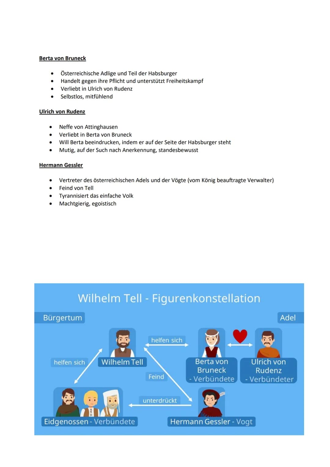 Wilhelm Tell
Das Stück ,,Wilhelm Tell" von Friedrich Schiller hat fünf Aufzüge. In
der Geschichte soll der Schweizer Jäger Wilhelm Tell von 