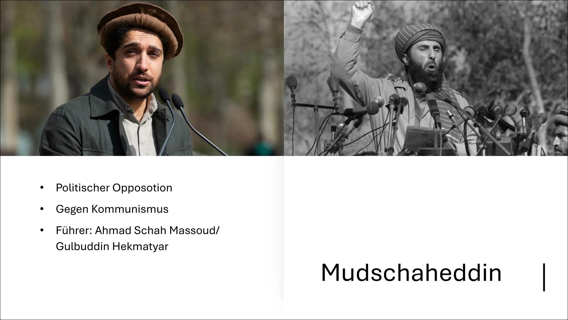Der Krieg der Sowjetunion in Afghanistan 1. Historische und Politische
Hintergründe+ Die Saurrevolution
2. Verlauf
3. Das Ziel der sowjetisc
