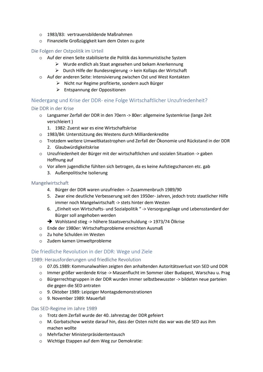 Geschichte Klausur 12/1 Zusammenfassung
Demokratie im ,,Arbeiter- und Bauernstaat": Anspruch und Wirklichkeit
Besatzungspolitik der Sowjetun