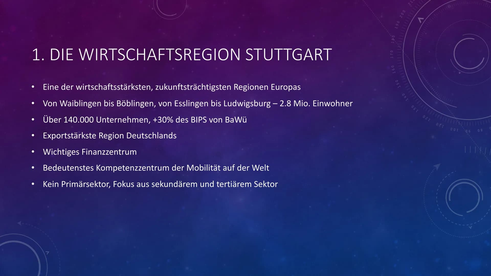 GFS: Wirtschaftsstandort Stuttgart
Inhaltsverzeichnis
Benedict Kurz
1. Infos/Fakten
2. Erfolgsfaktoren
3. Historie
Geographie K2
Privatgymna