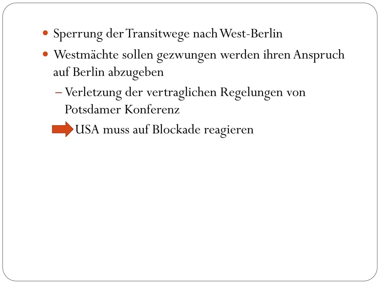 Deutschland nach dem 2. Weltkrieg
1945-1949 Gliederung
• Situation & Probleme nach dem 2.
Weltkrieg
Übernahme durch die Alliierten
• Potsdam