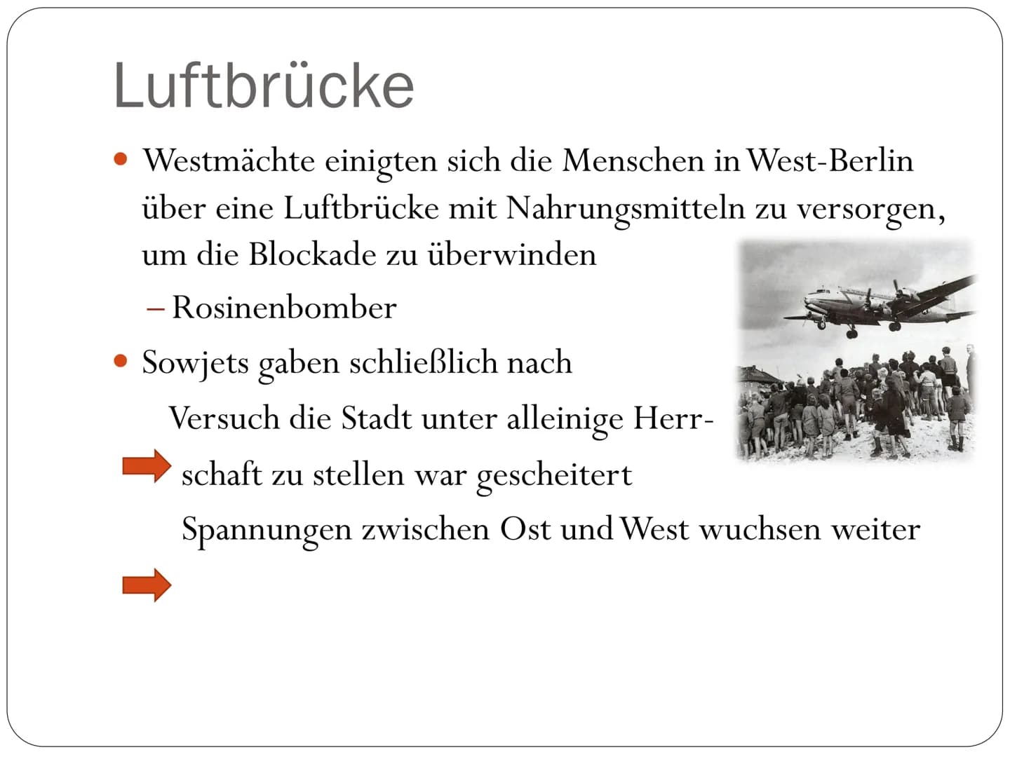 Deutschland nach dem 2. Weltkrieg
1945-1949 Gliederung
• Situation & Probleme nach dem 2.
Weltkrieg
Übernahme durch die Alliierten
• Potsdam