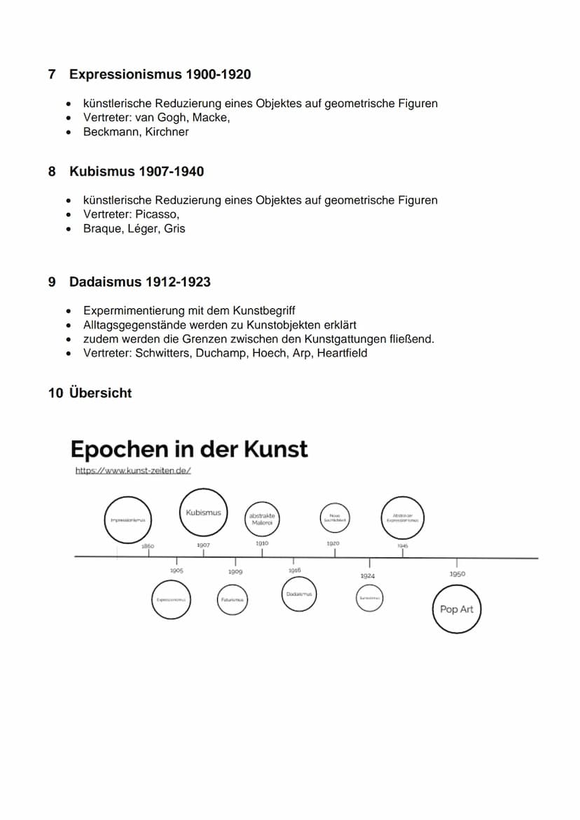 1
Renaissance 1490-1600
●
●
●
2 Barock 1590-1720
●
●
Verschiedene Epochen der Kunstgeschichte
Zusammenfassung
3 Romantik 1780-1830
Tendenz z