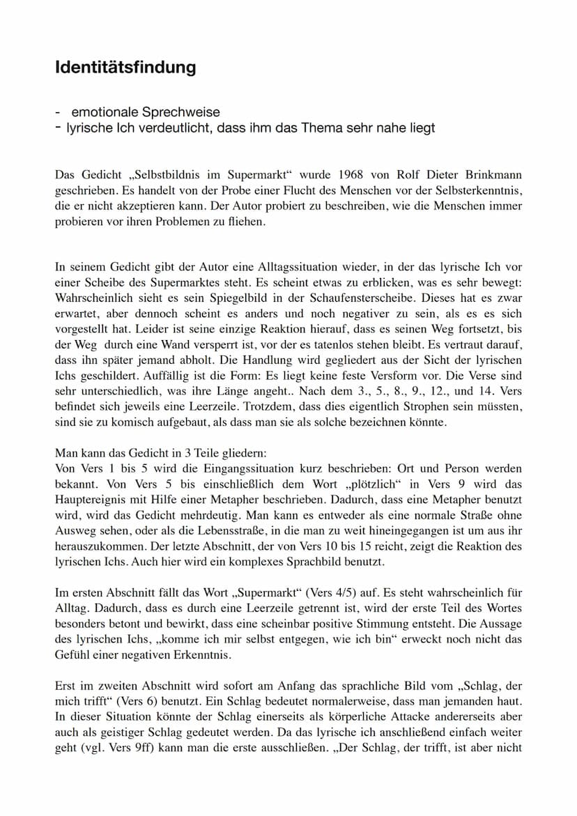 Gedichtanalyse: In einer großen Stadt
Das Gedicht ,,In einer großen Stadt" von Detlev Liliencron wurde um 1890
geschrieben und thematisiert 