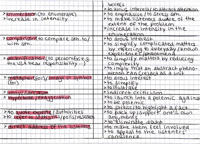 POLITICAL
Stylistic devices
> repetition (to repeat)
> alliteration (eg. to deny, to deter, to de-
velope)
> anaphora (eg. when we believe, 