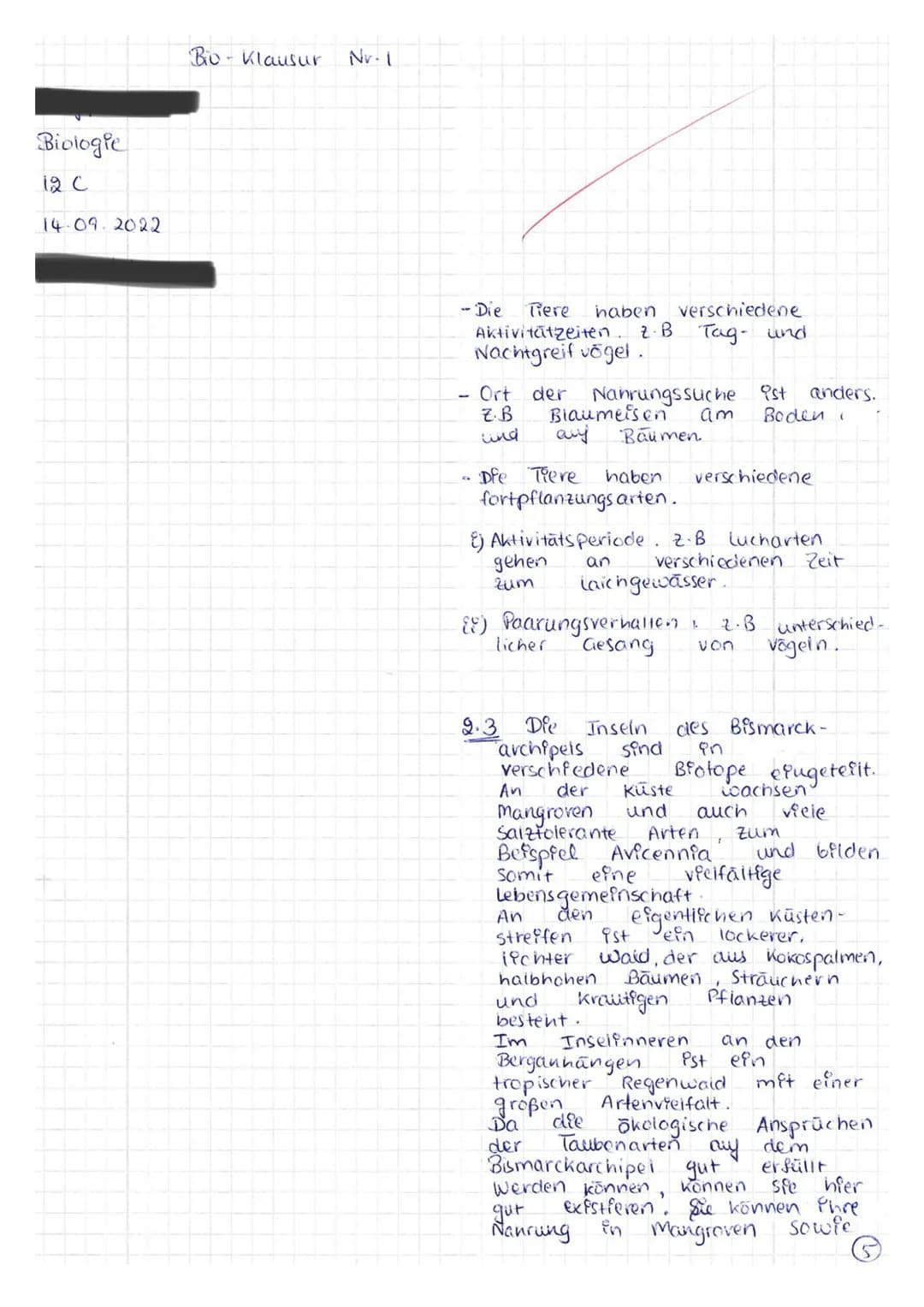 BI Q1 LK
Klausur 1
Thema: Ökologie
Name:
14.09.2022
Aufgabenstellung: Verbreitung von zwei Laufkäferarten und ihre Reaktion auf Umweltfaktor