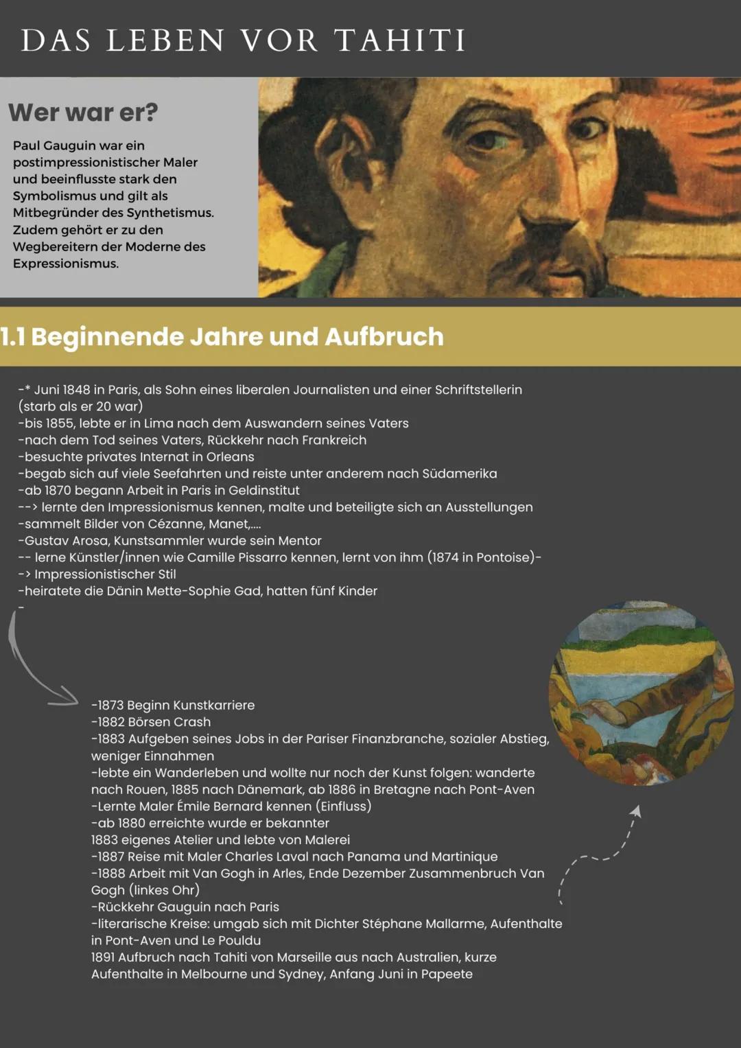 # KUNST MAGAZIN

# PAUL GAUGUIN

LEBEN UND WERK

Wegbereiter der Moderne

ALJONA MARSOV BEGLEITAUSGABE # DAS LEBEN VOR TAHITI

Wer war er?

