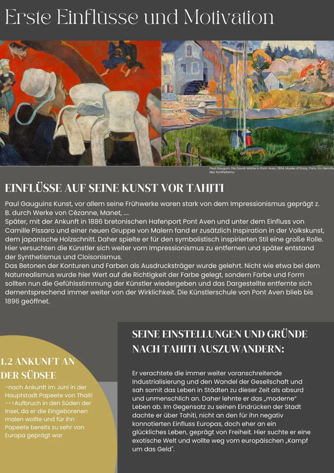 # KUNST MAGAZIN

# PAUL GAUGUIN

LEBEN UND WERK

Wegbereiter der Moderne

ALJONA MARSOV BEGLEITAUSGABE # DAS LEBEN VOR TAHITI

Wer war er?

