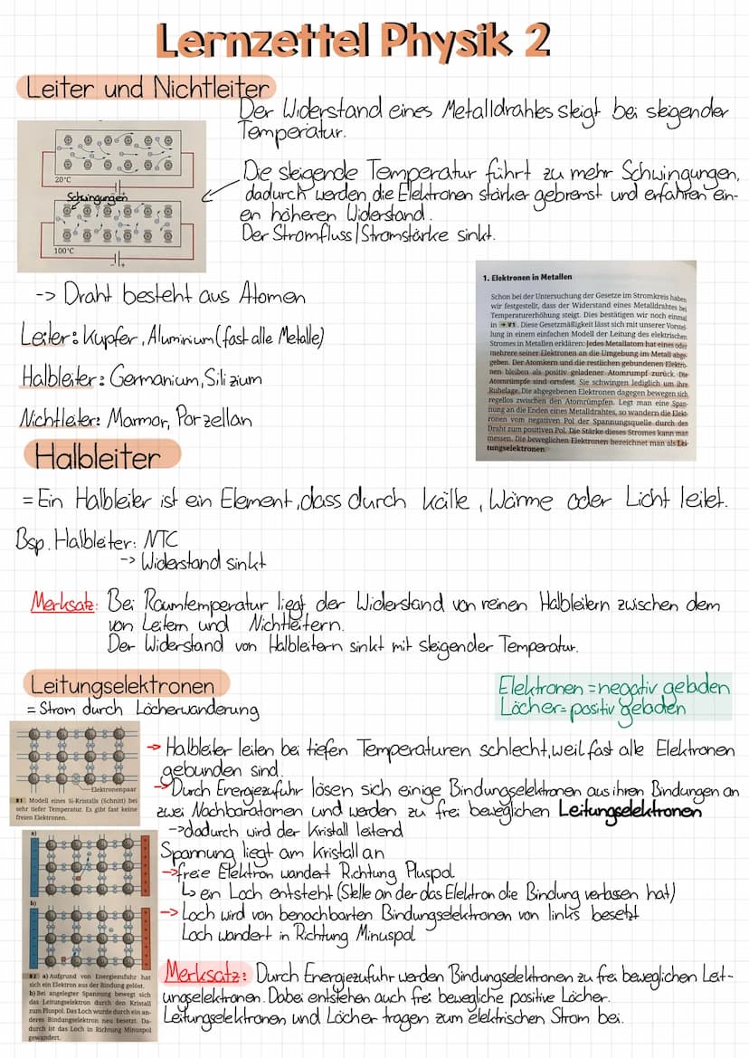 Lernzettel Physik I
Begriffe Elektrik
Stram = Energiefluss von Elektronen
Stromstarke Elektronen, die zu einer gewissen Zeit an einem bestim