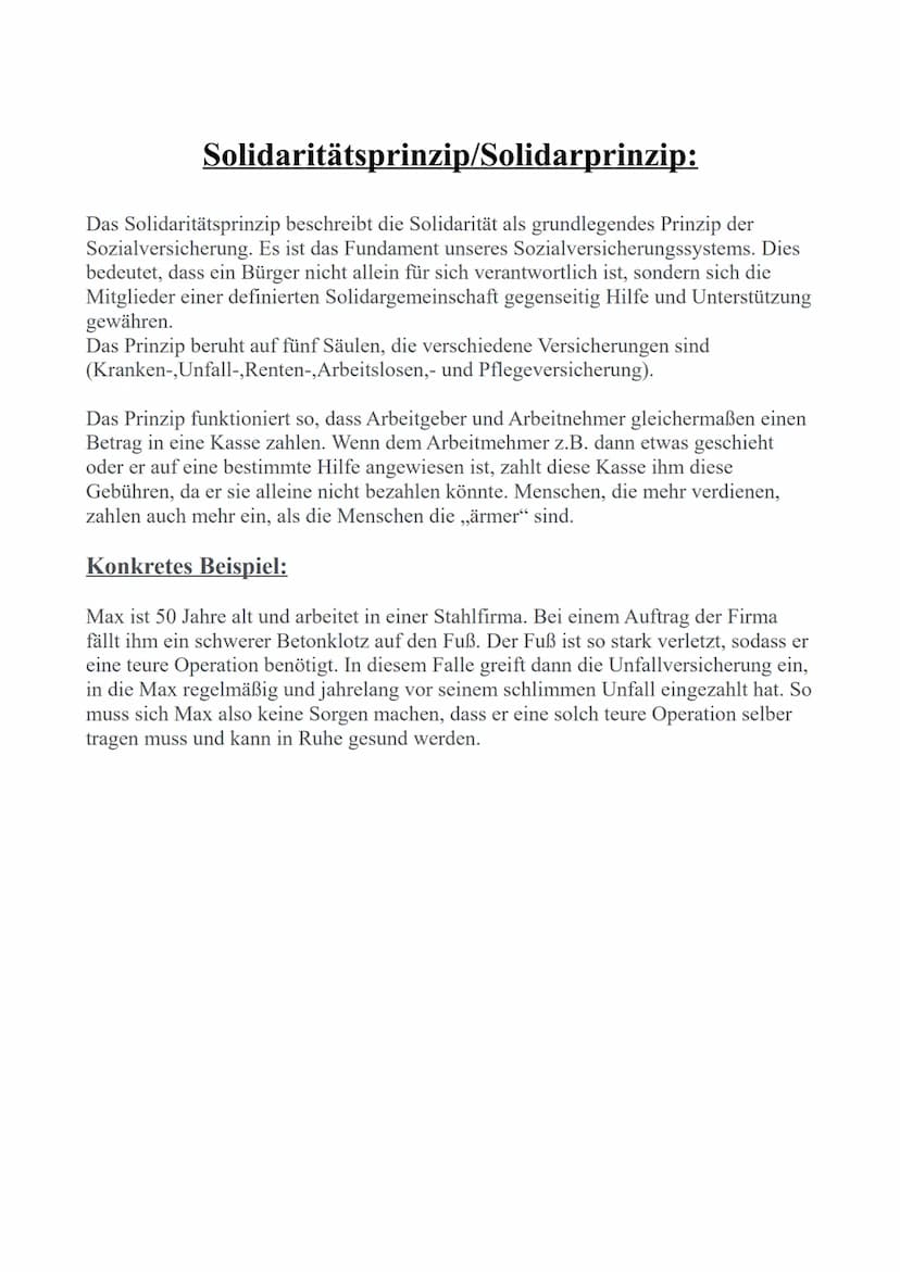 Modell der sozialen Marktwirtschaft:
Bei der sozialen Marktwirtschaft handelt es sich um ein wirtschaftspolitisches
Leitbild, dessen Ziel es