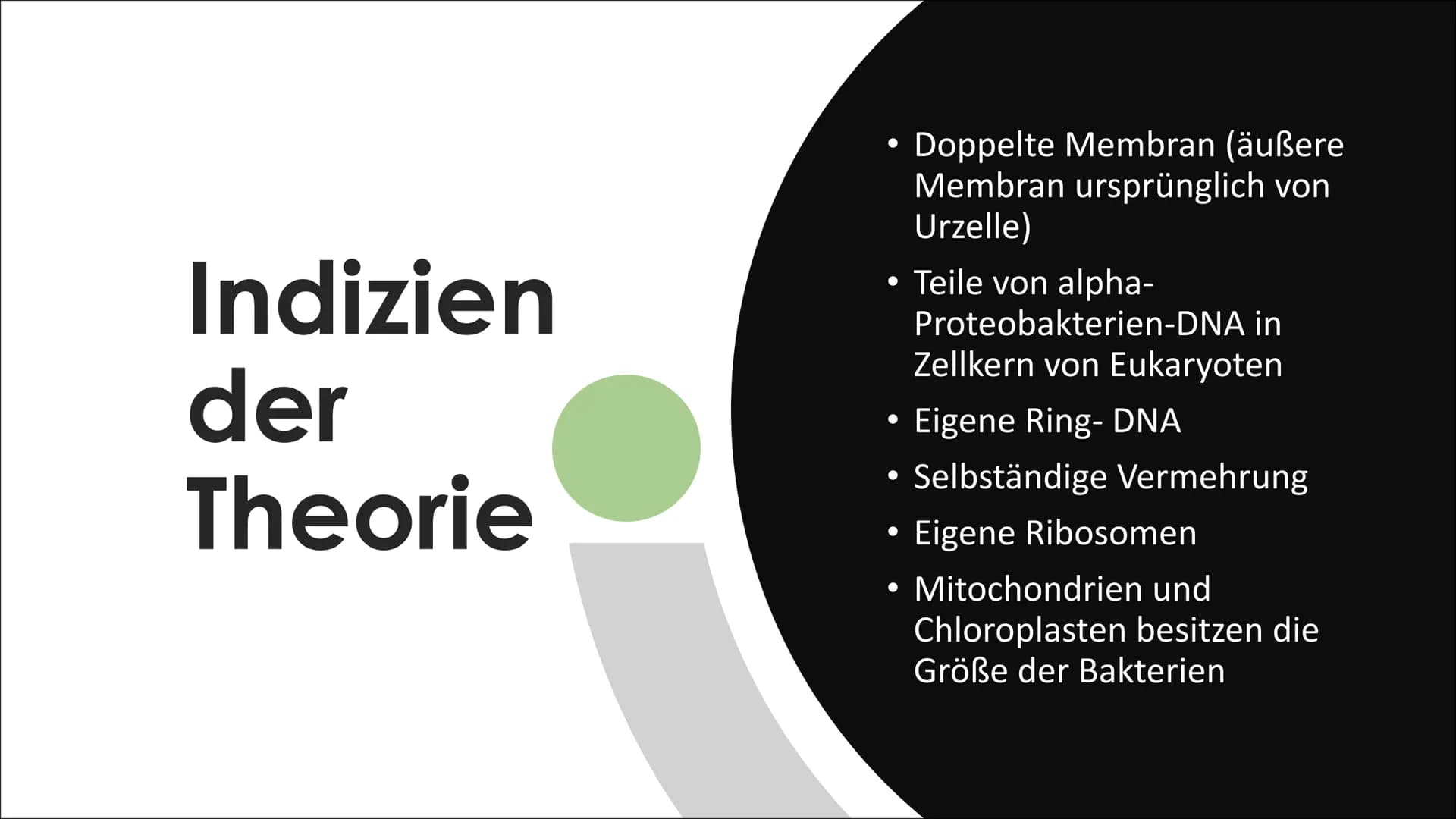 Endosymbionten-Theorie Inhaltsverzeichnis
●
Definition
Endosymbiontentheorie
• Endocytose
• Erklärung der
Endosymbiontentheorie
Zusammenfass