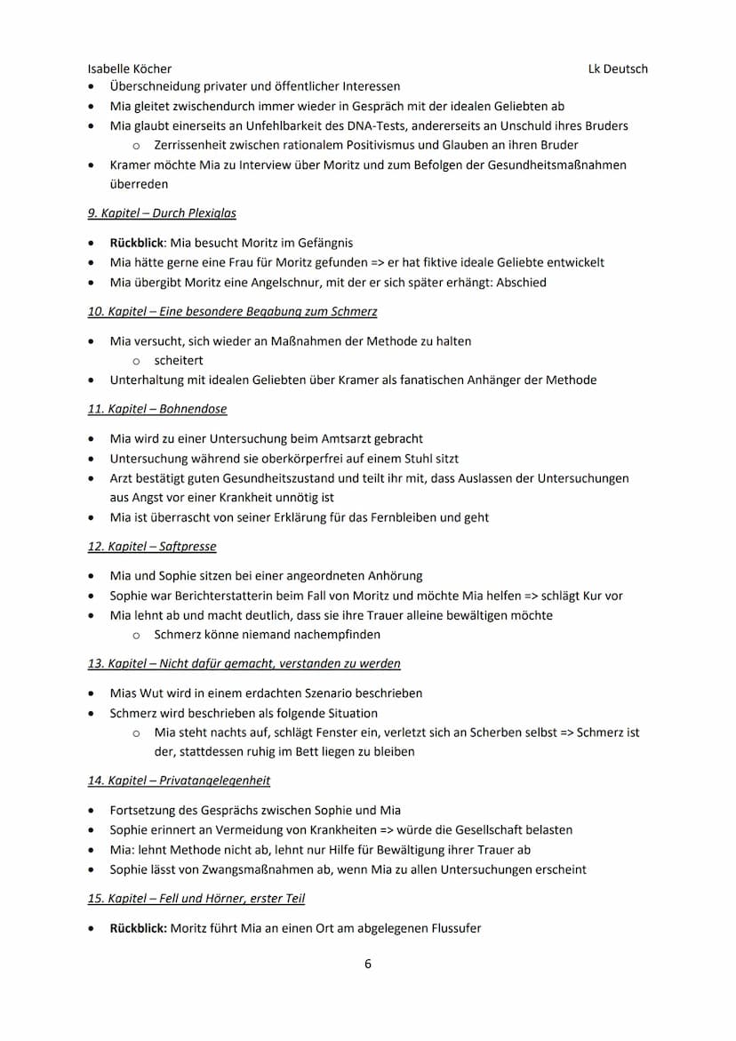 Isabelle Köcher
Fakten
●
Veröffentlichung: 2009
Autorin: Juli Zeh
● Gattung: Roman
● Epoche: Postmoderne
Genre: Dystopie, Antiutopie, Kakoto