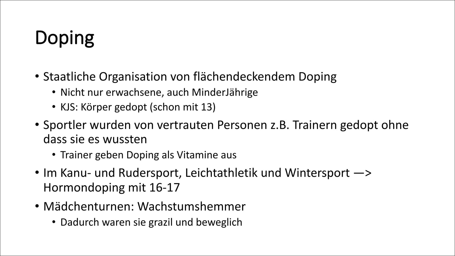 CO
Sport in der DDR
Madita & Marlene Inhaltsverzeichnis
Bedeutung des Sports in der DDR
• Sportarten
●
• Berühmte Sportler
• Jugendsport DDR