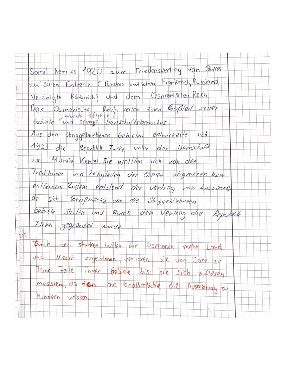 Die Geschichte des Osmanischen Reiches
Bei dem Osmanischen Reich handelt es sich um Olas Gebiet
der Dynastie der Osmanen. Es wurde 1299 gegr