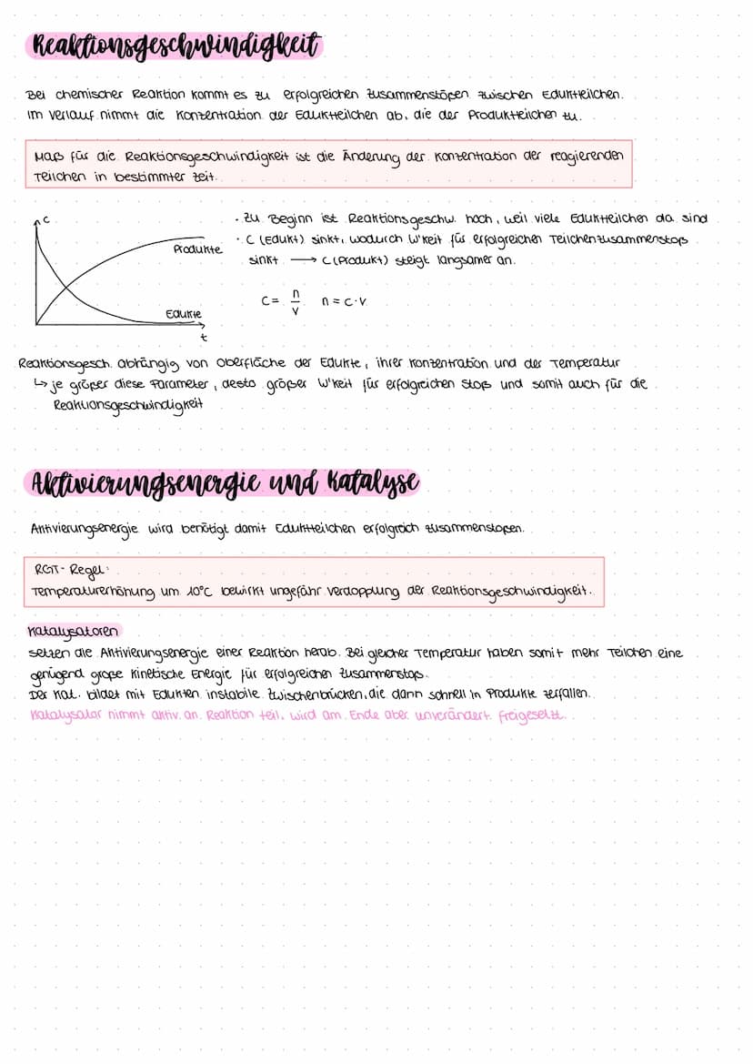 Chemie Klausur 1
chemische Reaktionen
-Produkte sind anders als Edukte
-Stoffeigenschaften verändem sich
- Energieumsatz (2.B. wärme + Licht
