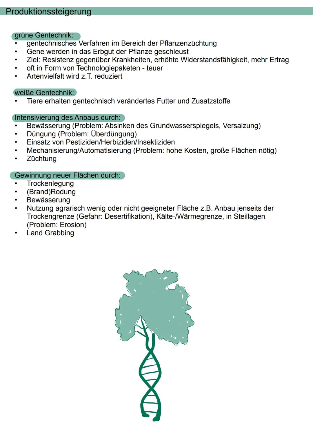 Landwirtschaft
Übersicht:
●
Landwirtschaftsformen in den Tropen
Landwirtschaftsformen
Maßnahmen zur Produktionssteigerung
Strukturwandel in 