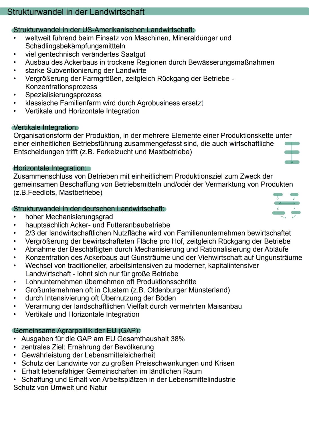 Landwirtschaft
Übersicht:
●
Landwirtschaftsformen in den Tropen
Landwirtschaftsformen
Maßnahmen zur Produktionssteigerung
Strukturwandel in 