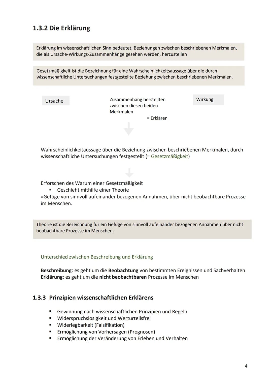 Zusammenfassung Abitur
Pädagogik/Psychologie
1 Lernbereich 1: Wesenszüge wissenschaftlicher Pädagogik und
Psychologie begreifen
1. Grundfrag